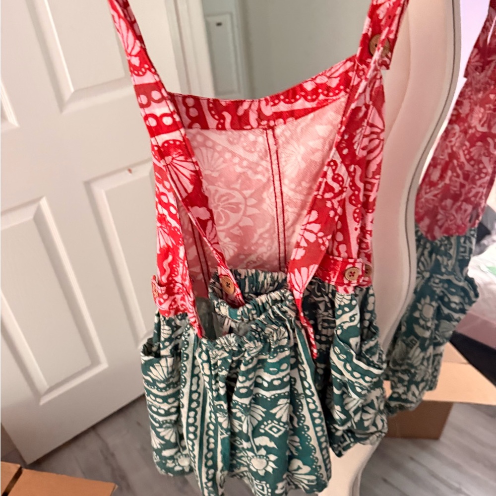 Free People palm bay shorttall Romper - Picture 4 of 4
